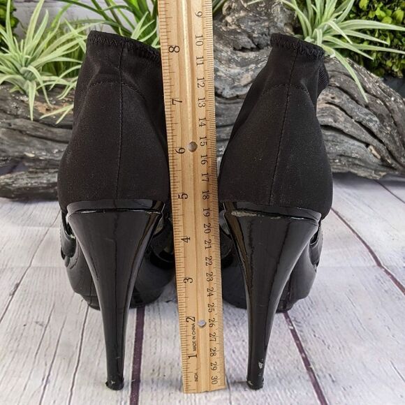 Zigi Soho "Charger" Stiletto Heel Platform Sock Booties - Picture 6 of 11